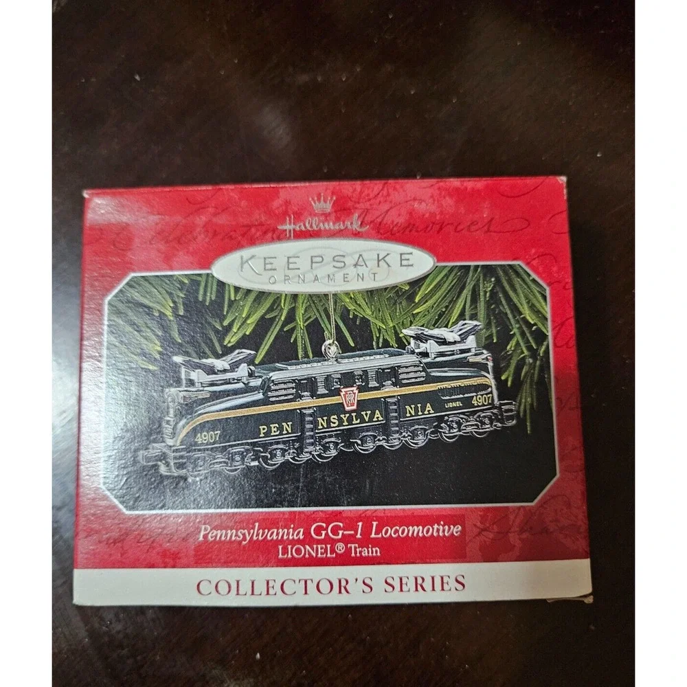 Hallmark Keepsake Ornament PENNSYLVANIA GG-1 LOCOMOTIVE LIONEL TRAIN 1998 VTG